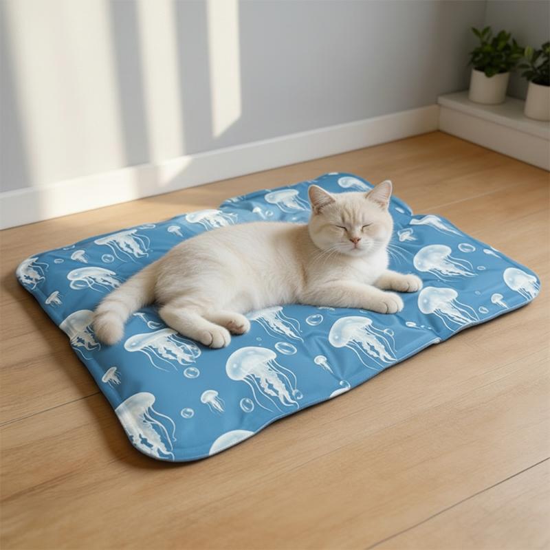 Dog Cooling Mat - Self Cooling Gel Dog Cat Ice