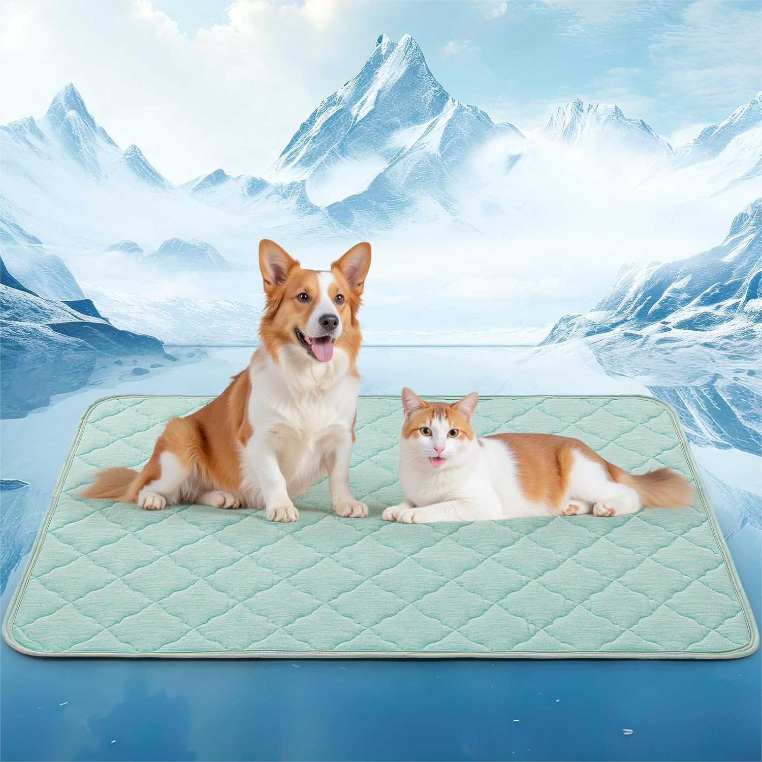 Dog Cooling Mat - Dog Cooling Mat For Large Dogs