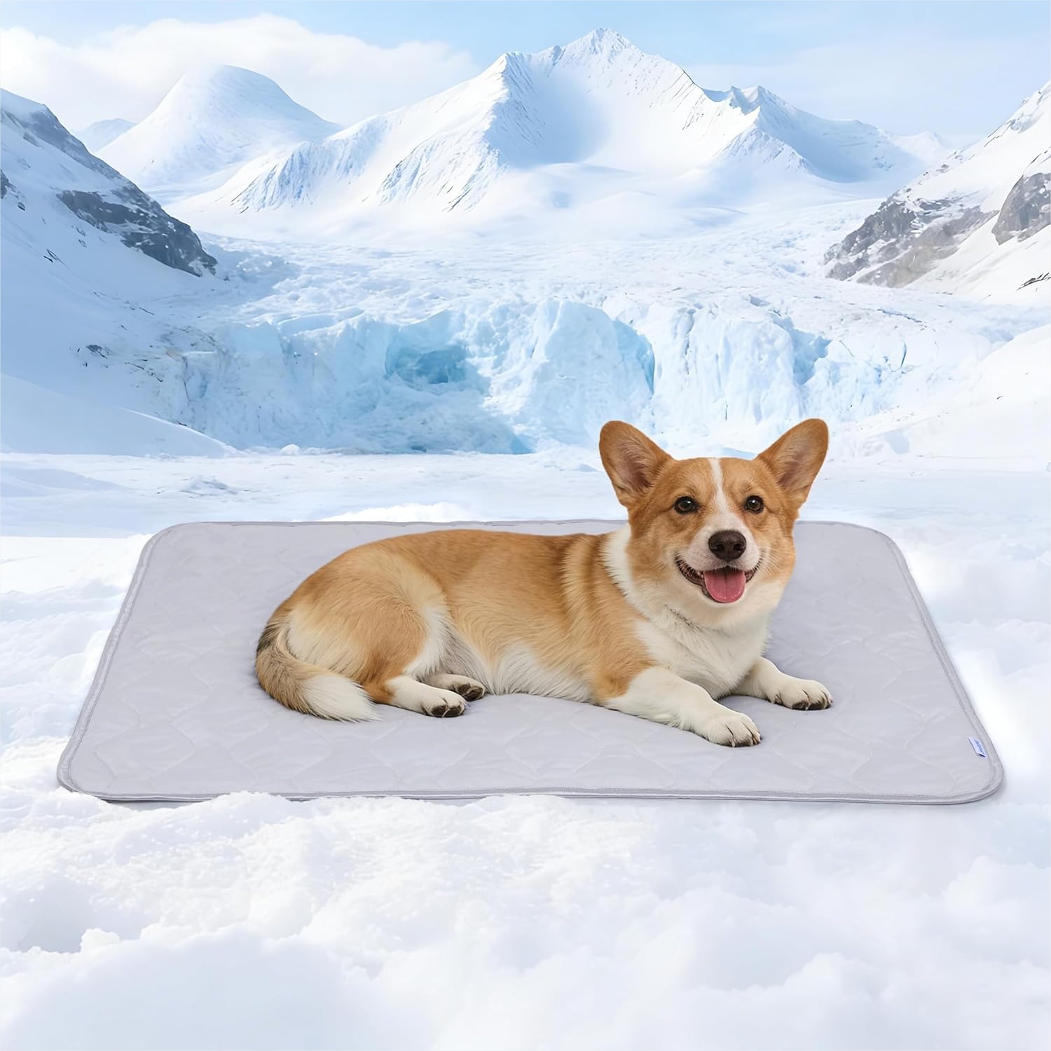 Dog Cooling Mat - Cooling Blanket for Medium Dogs -