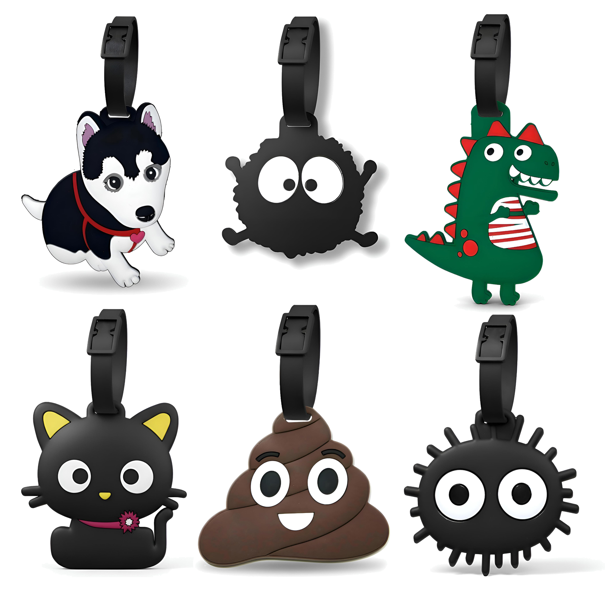 Pet Supplies Store - Cute Animal Luggage Tag Travel Cat