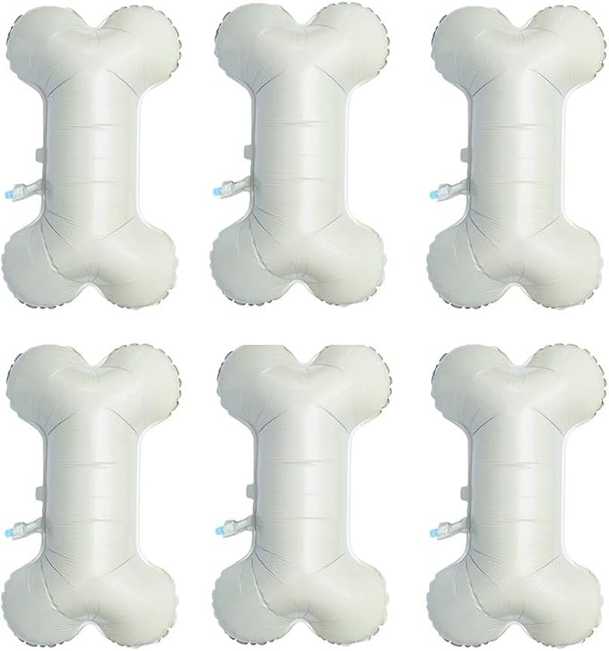Pet Supplies Store - 6pcs 45x75cm Funny Bone Shape Foil