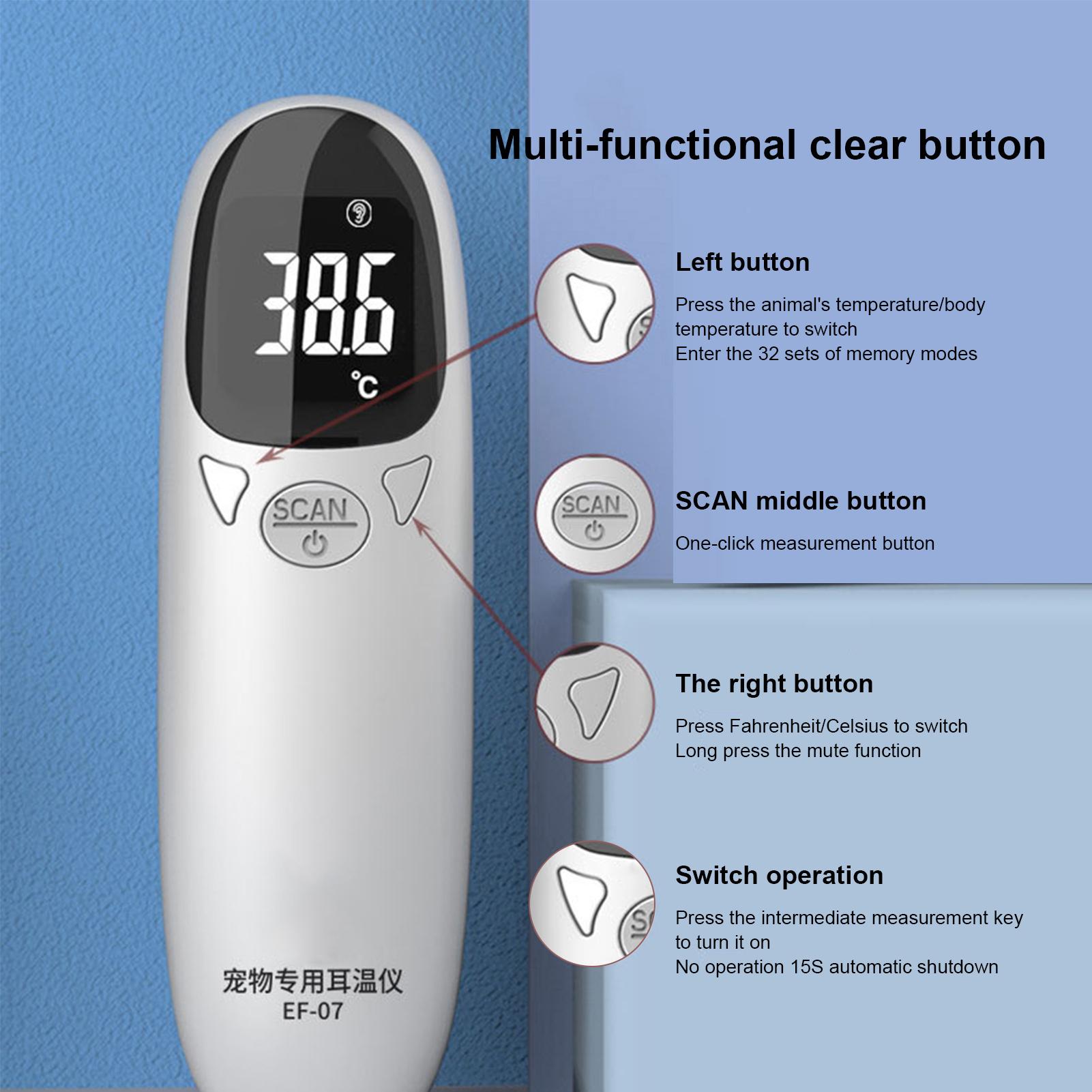 Pet Ear Digital Thermometer No - Pet Supplies Vet avis et prix