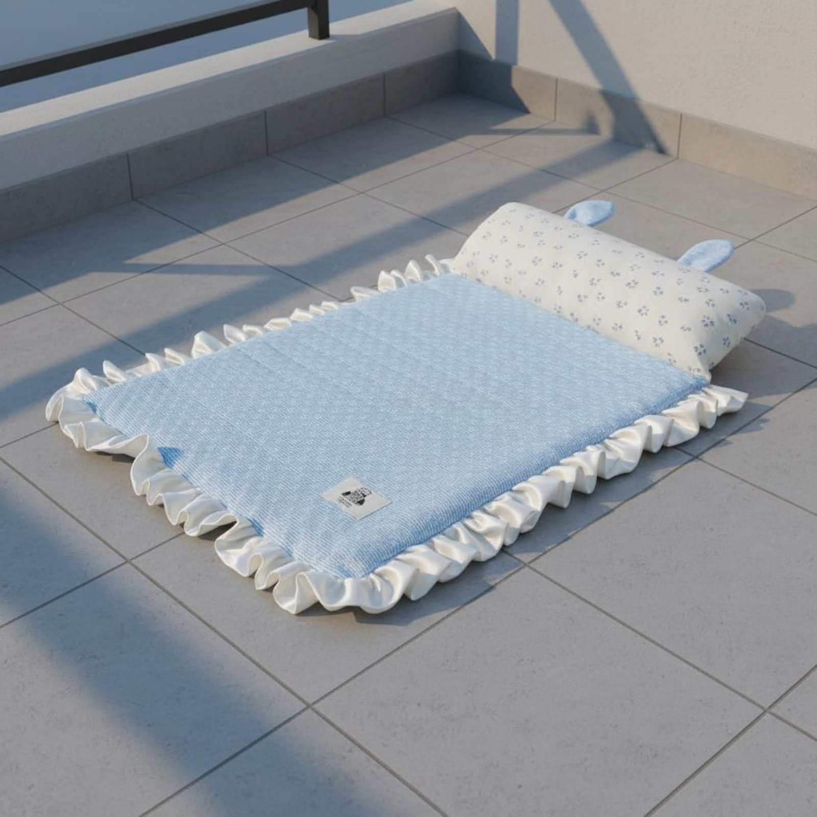 Dog Cooling Mat Cute Ear Pillo - Dog Cooling Mat avis et prix