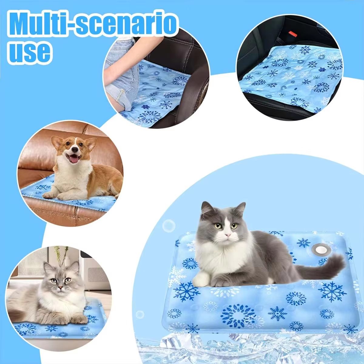 Foldable Cooling Mat for Dogs  - Dog Cooling Mat avis et prix