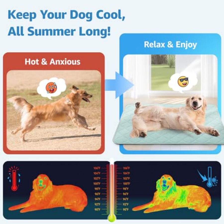 Dog Cooling Mat for Extra Larg - Dog Cooling Mat avis et prix