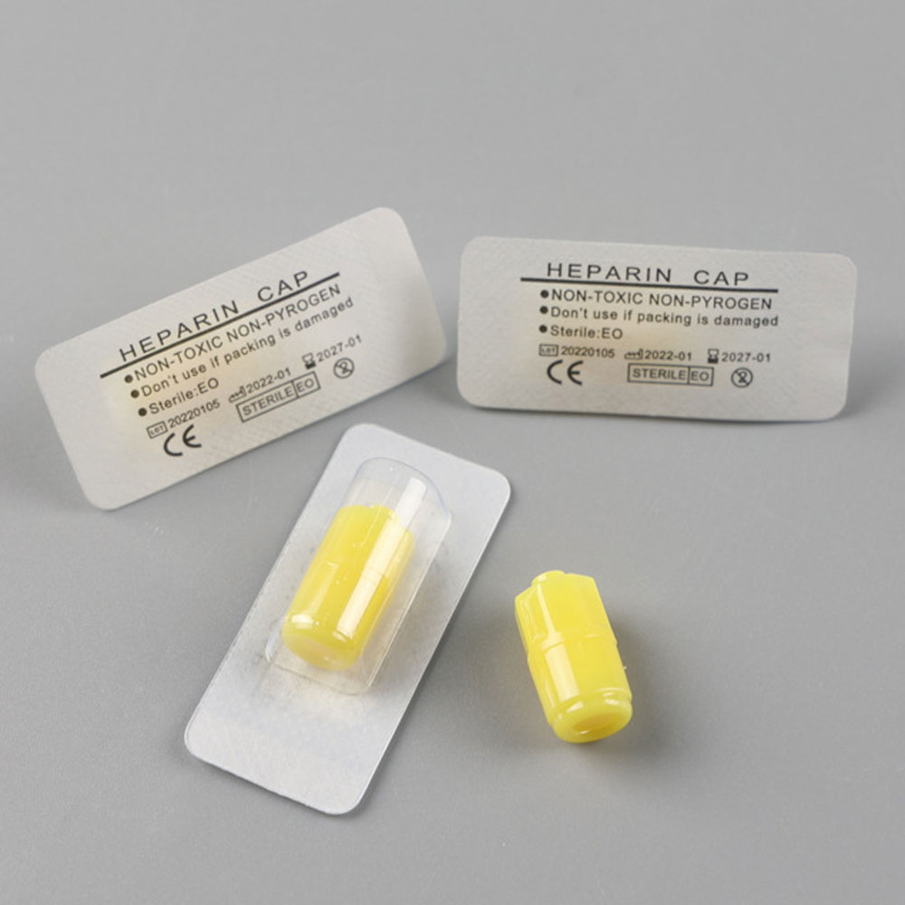 100Pcs/Box Heparin Cap IV Disp - Pet Supplies Store avis et prix