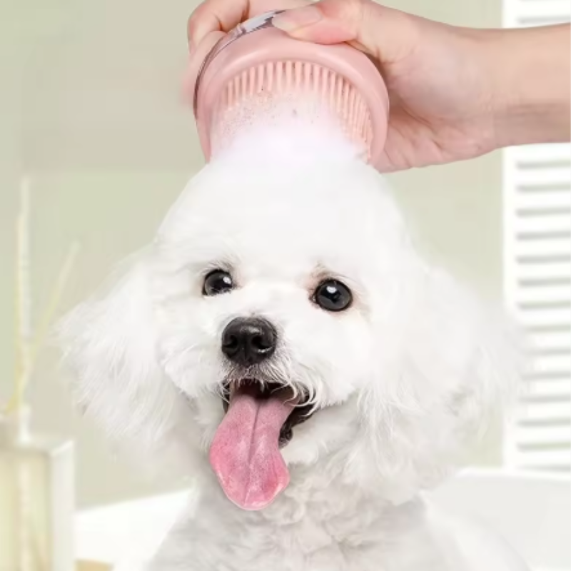 Pet Bathing Brush Soft Silicon - Pet Supplies Store avis et prix