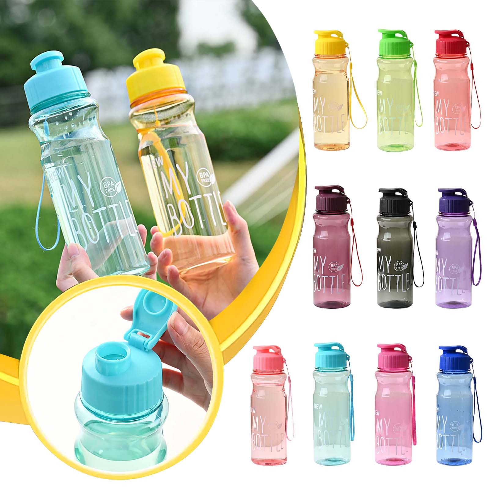 650ML Water Bottle Food Grade  - Pet Supplies Application avis et prix