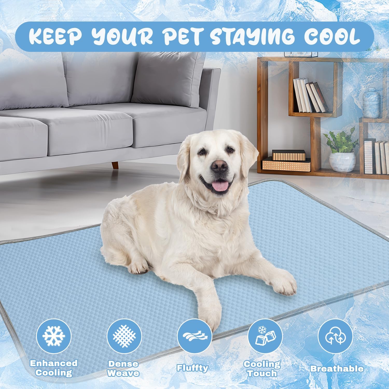 Summer Dog Cooling Mat Washabl - Dog Cooling Mat avis et prix