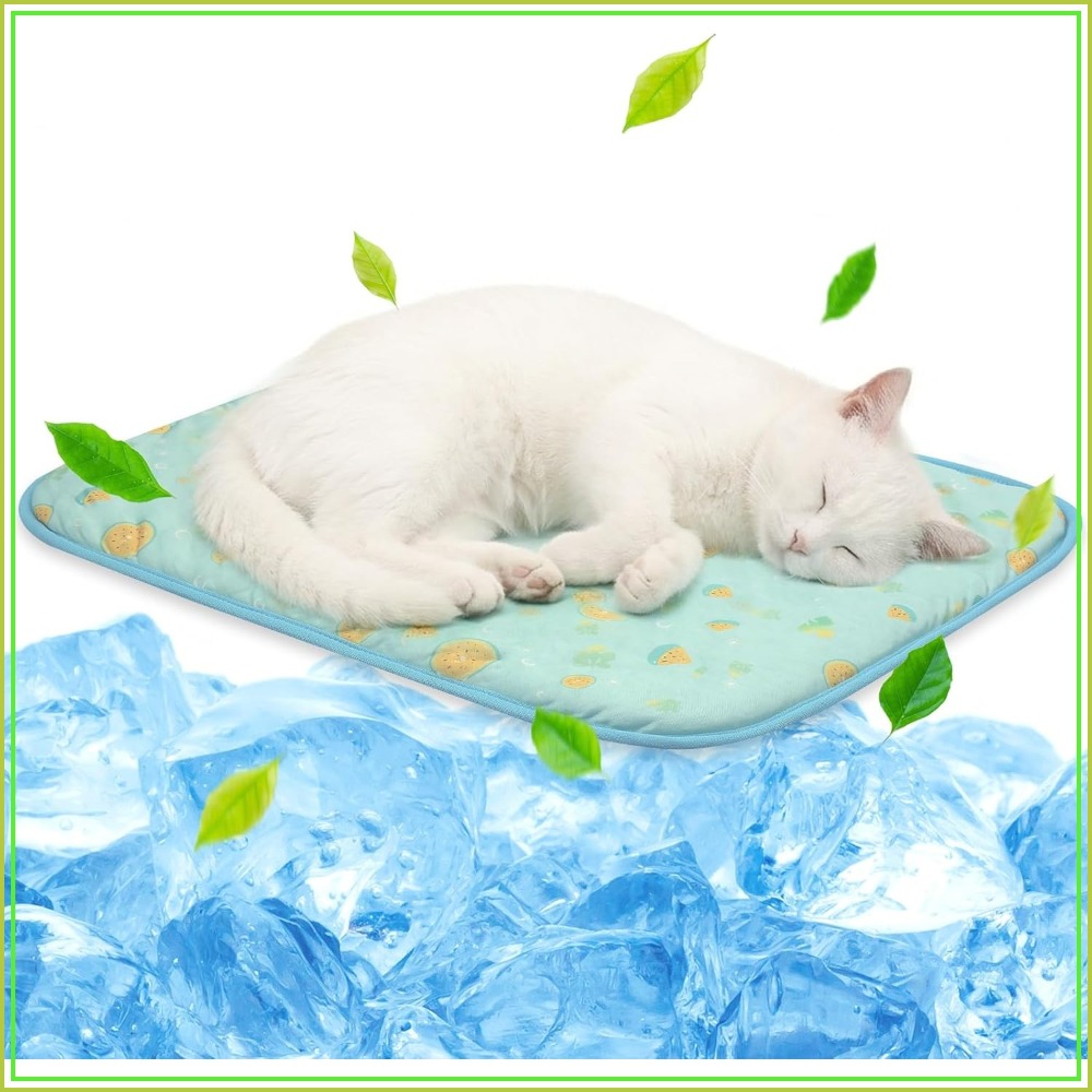 Ice Silk Pet Cooling Mat for D - Dog Cooling Mat avis et prix