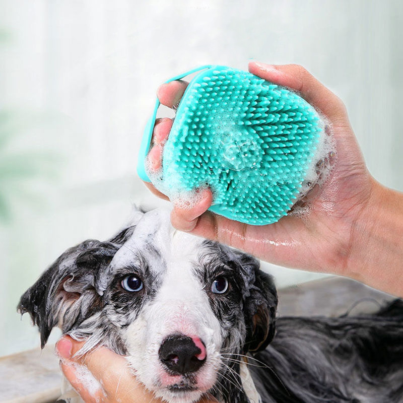 Soft Silicone Pet Bathing Brus - Pet Supplies Application avis et prix