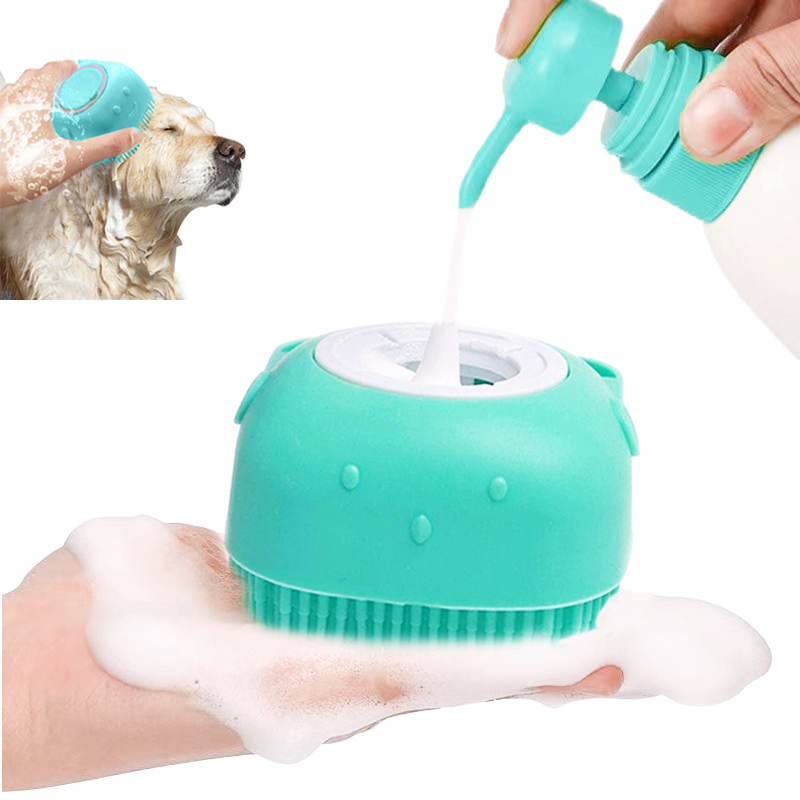 Soft Silicone Pet Bathing Brus - Pet Supplies Application avis et prix
