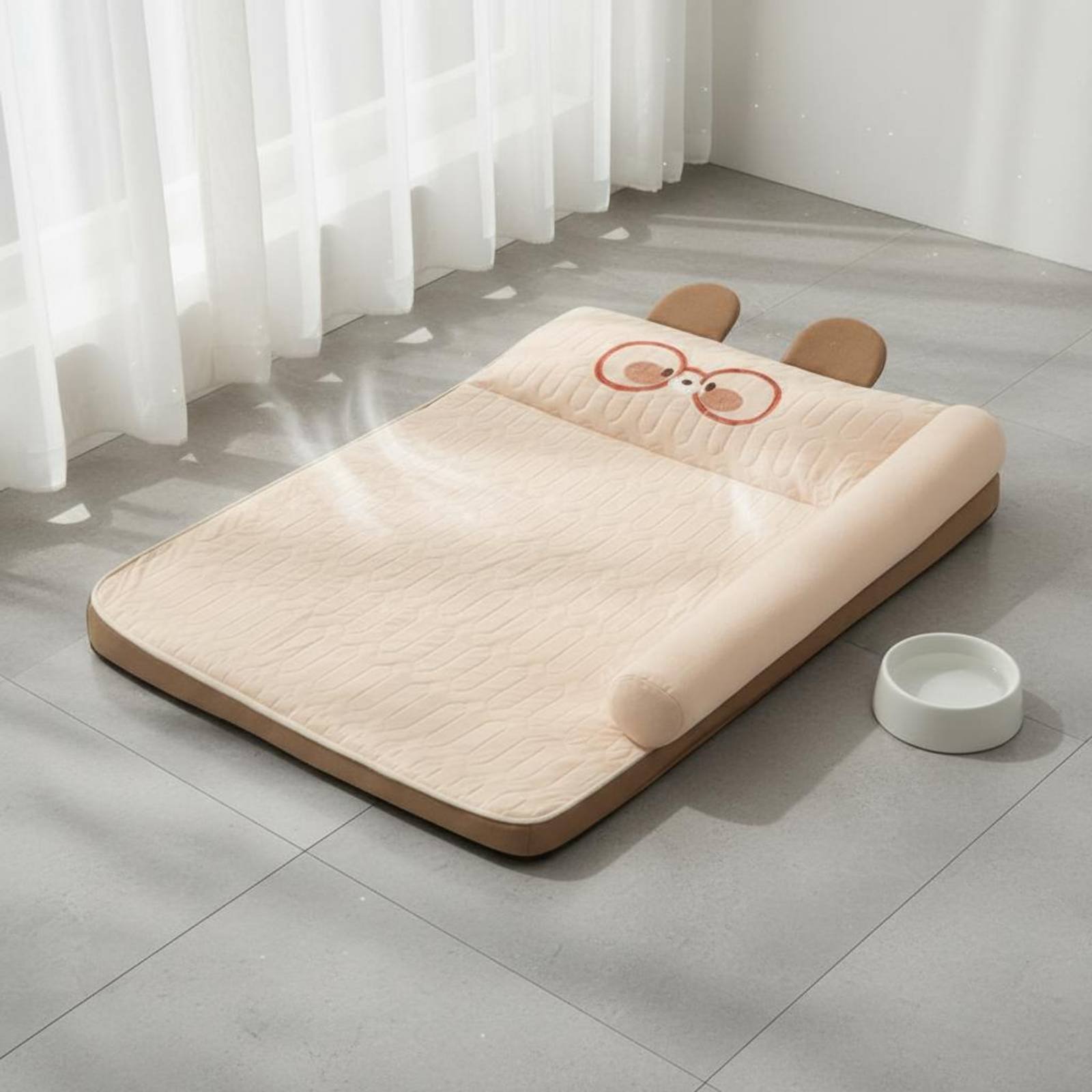 Ice Silk Pet Mat Easy to Clean - Dog Cooling Mat avis et prix