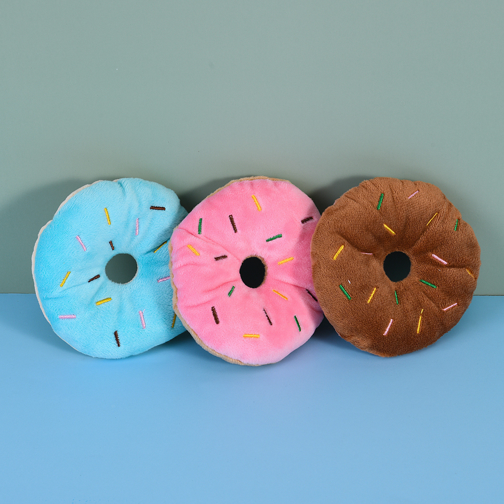 Pet Voice Dog Plush Doughnut T - Pet Supplies Amazon avis et prix