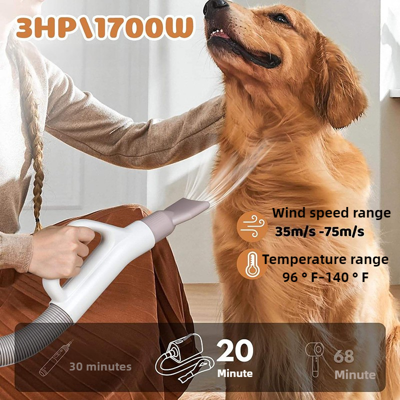 Pet Hair Dryer Low Noise Multi - Pet Supplies For Less avis et prix