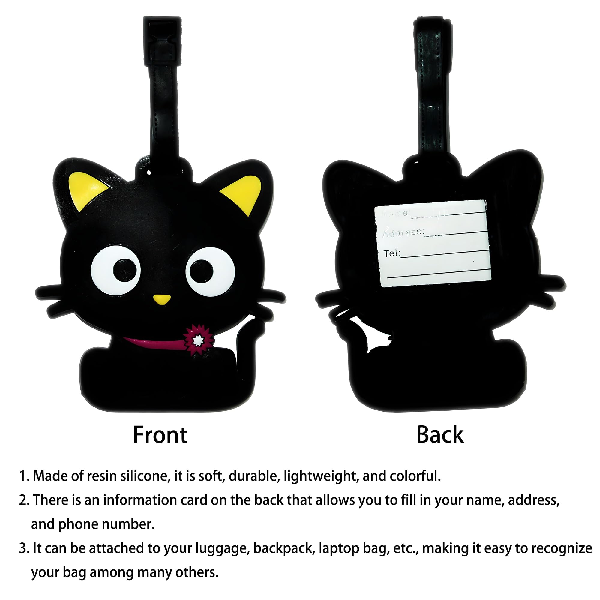 Cute Animal Luggage Tag Travel - Pet Supplies Store avis et prix