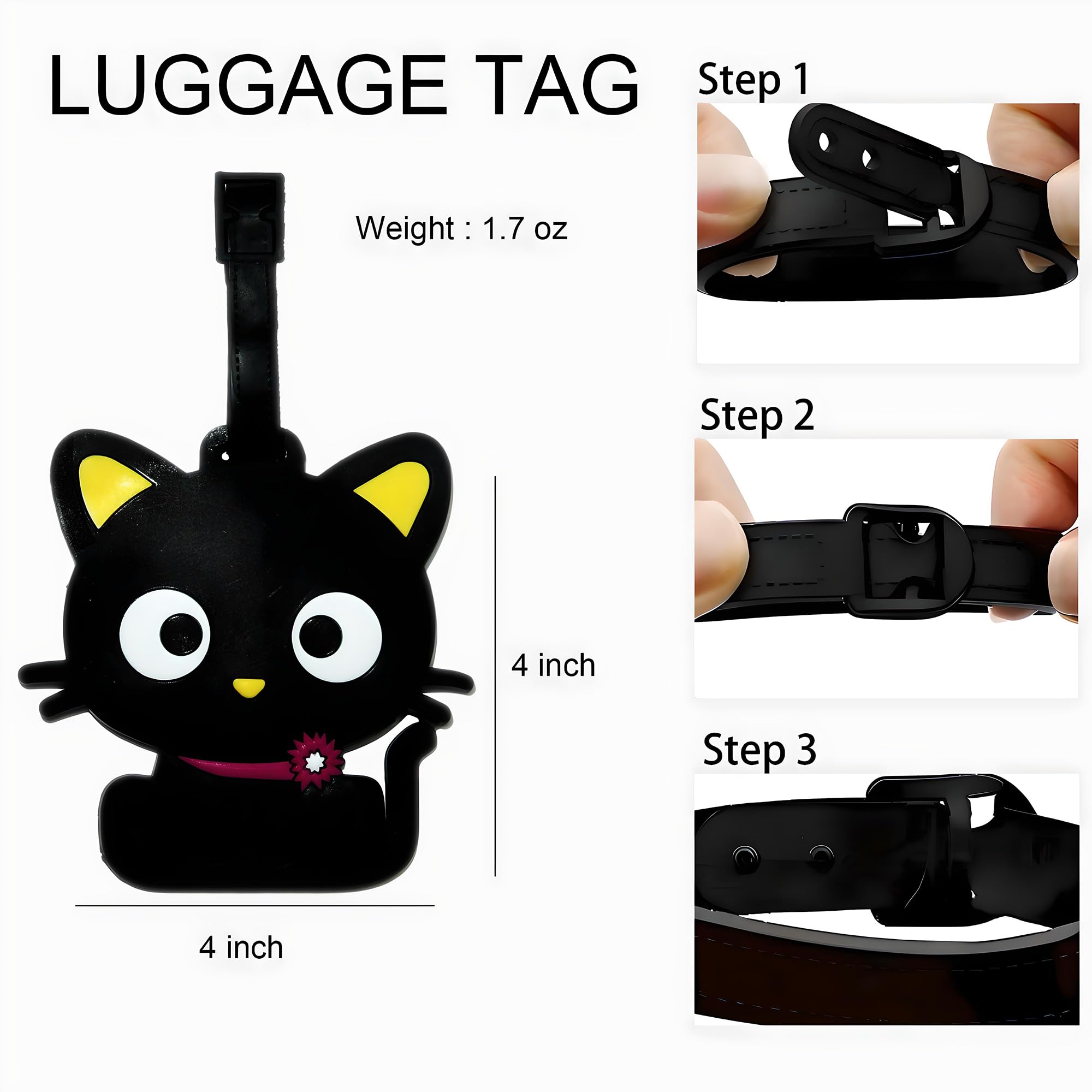 Cute Animal Luggage Tag Travel - Pet Supplies Store avis et prix