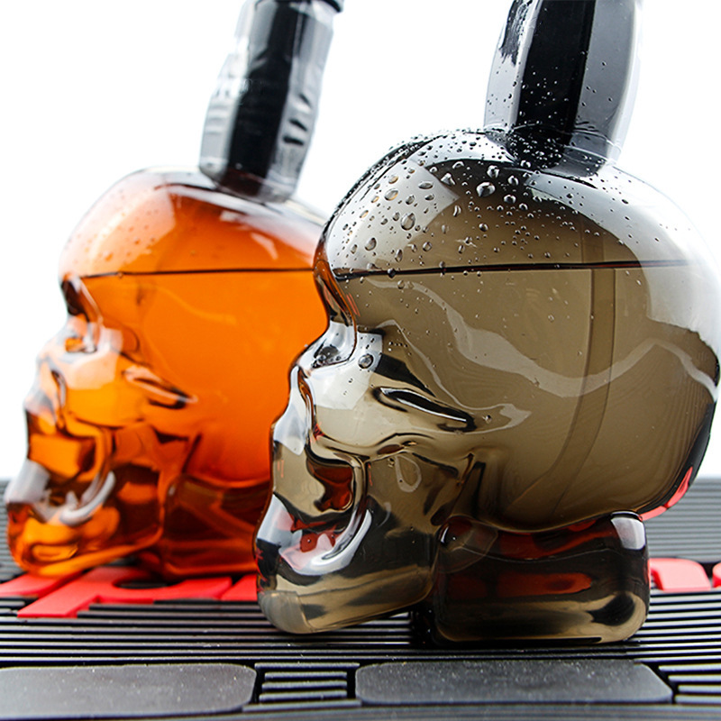 1Pc 500ml Skull Plastic Squirt - Pet Supplies Application avis et prix