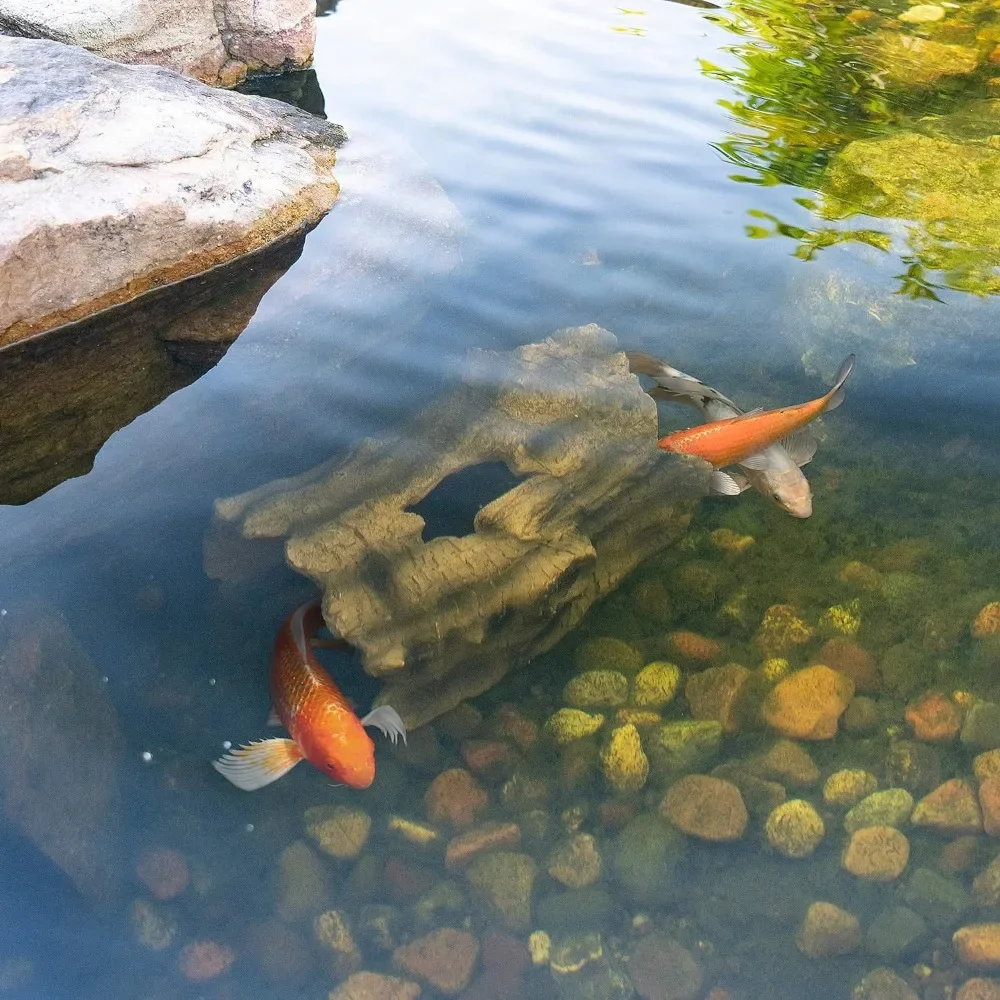 l Controls Log Fish Holes Aqua - Pet Supplies Login avis et prix