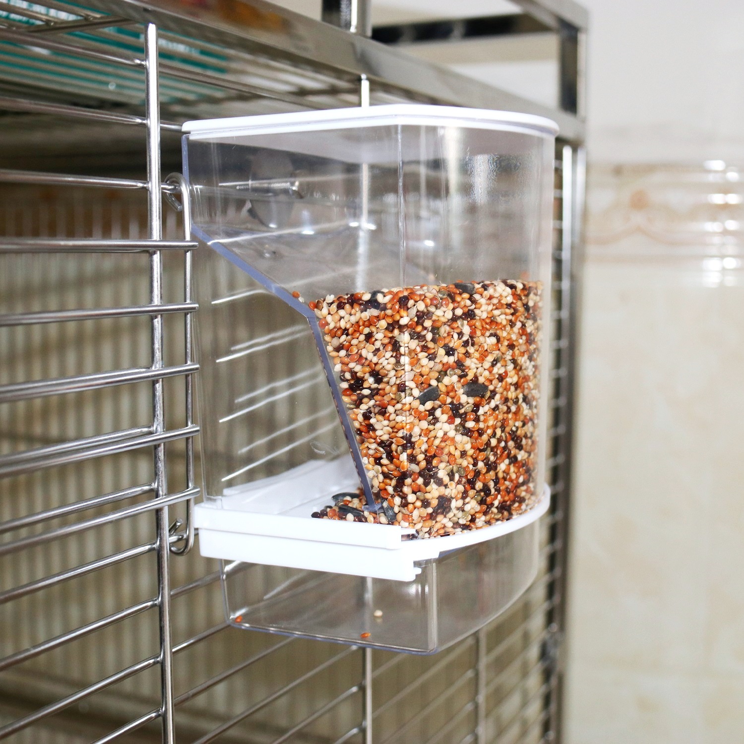 Automatic bird food box feeder - Pet Supplies Application avis et prix