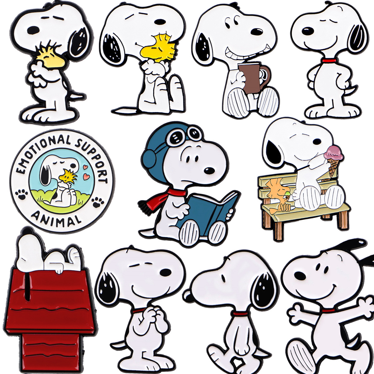 Enamel Pins Cartoon Dogs Lapel - Pet Supplies Store avis et prix