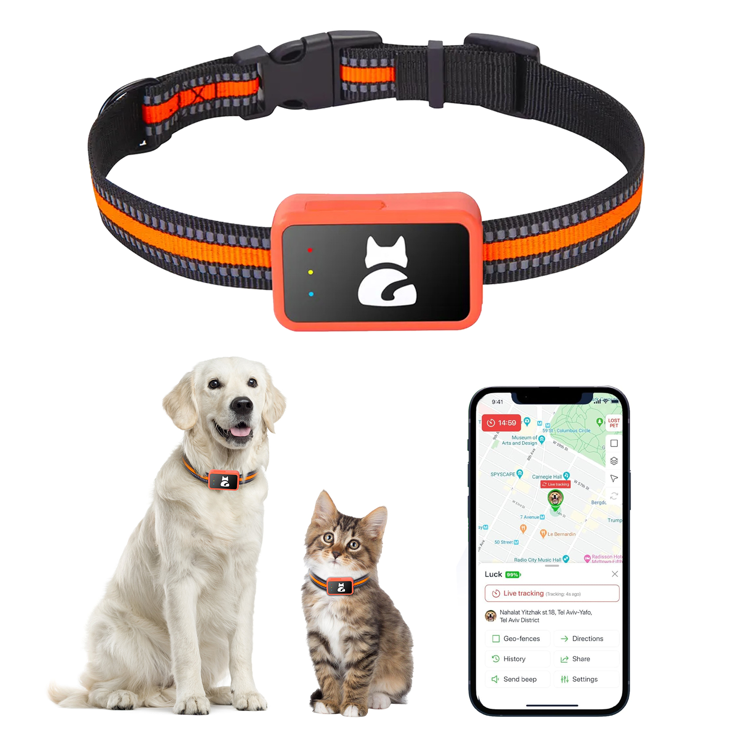 Mini 4G Pet GPS Tracker Collar - Pet Gps Tracker Collar avis et prix
