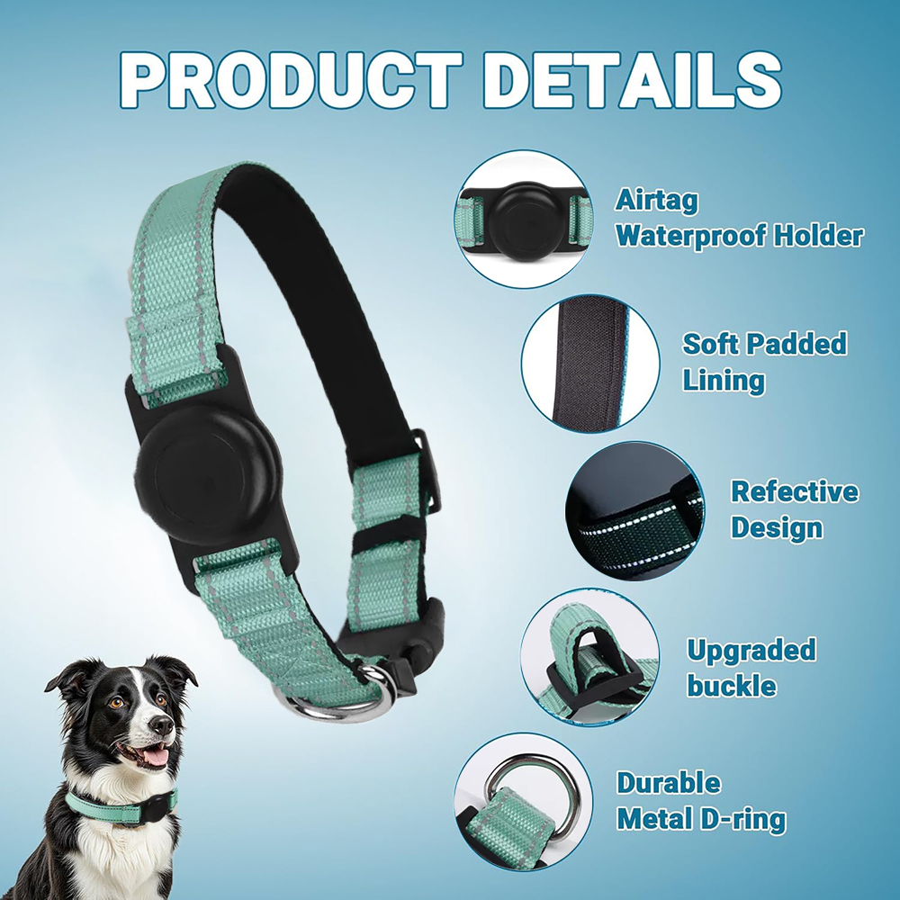 Reflective Dog Collar Adjustab - Pet Gps Tracker Collar avis et prix