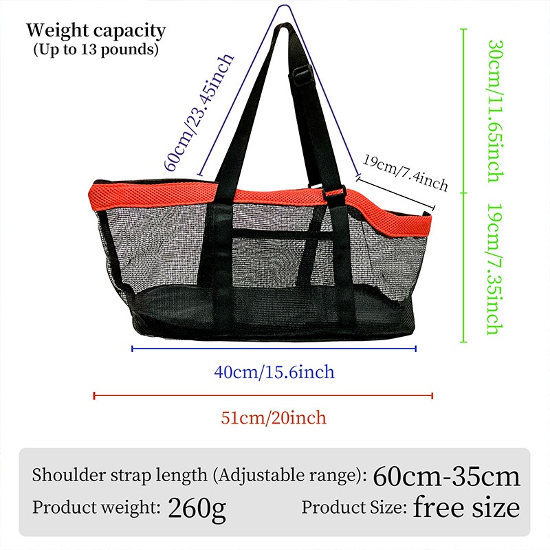 Pet Carrier Bags Mesh Breathab - Pet Supplies For Less avis et prix