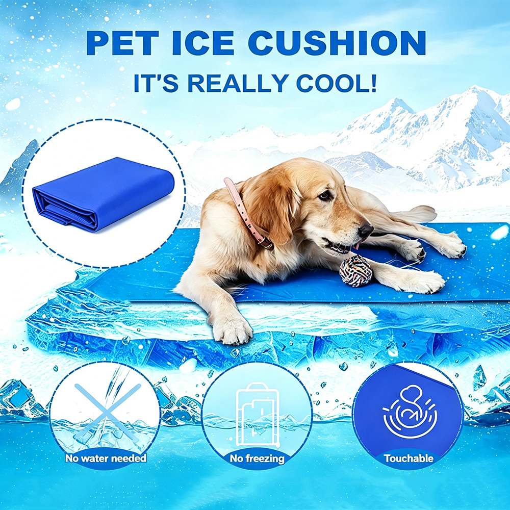 Summer Gel Pet Cooling Bed Mat - Dog Cooling Mat avis et prix