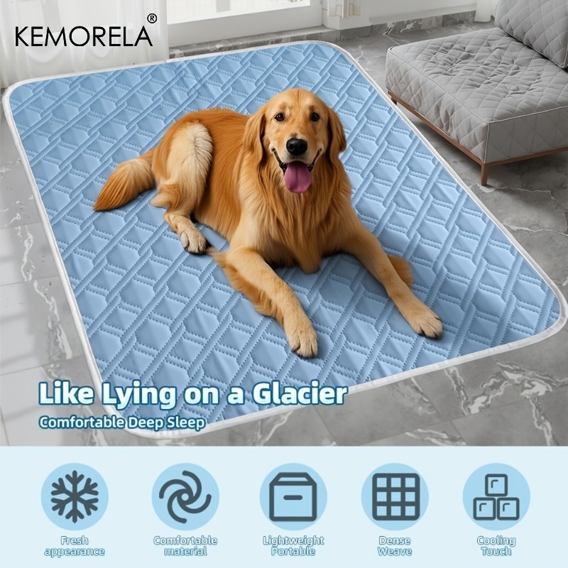 KEMORELA 2PCS Dog Cooling Mat  - Dog Cooling Mat avis et prix