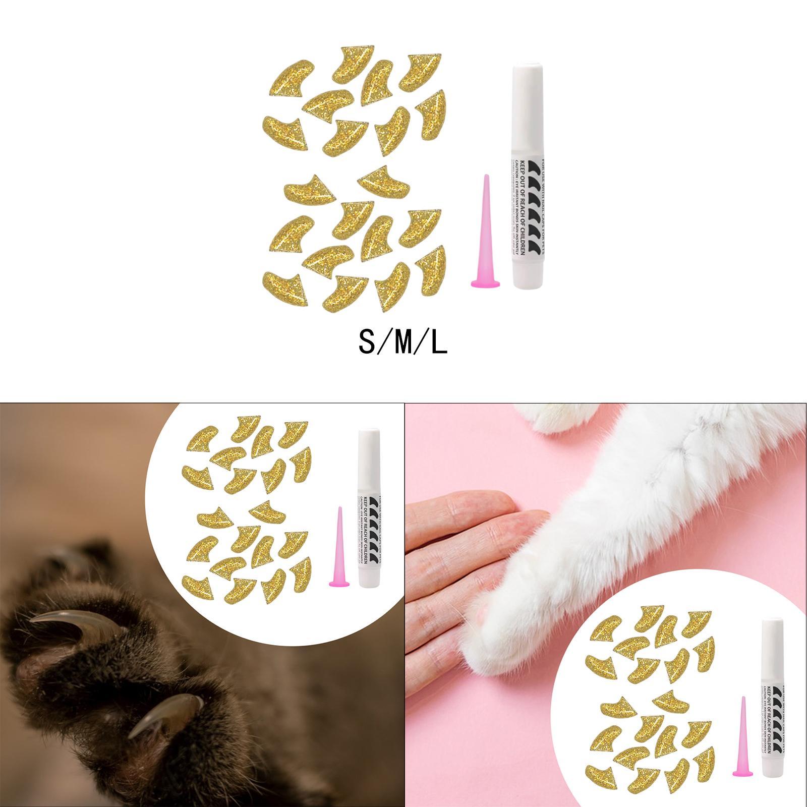 20Pcs Cat Nail Caps, Pet Nail  - Pet Supplies Application avis et prix