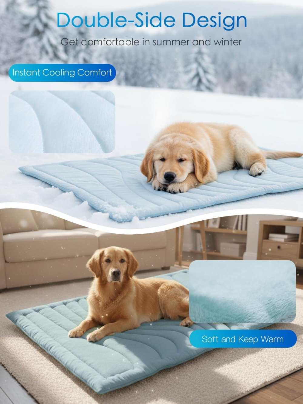 Dog Cooling Mat, Q-MAX＞0.46, T - Dog Cooling Mat avis et prix