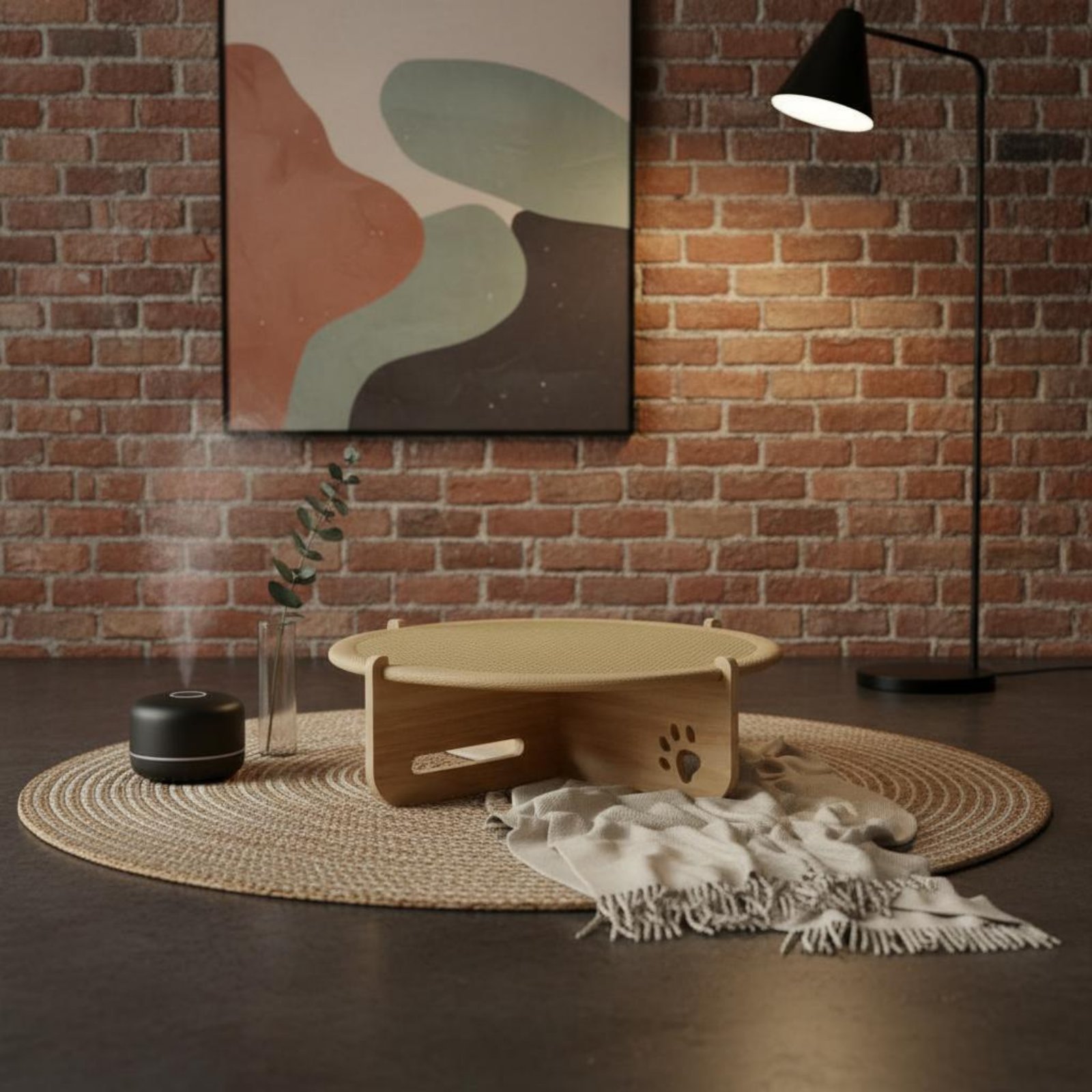 Feline Scratcher Bed Two-in-Si - Dog Cooling Mat avis et prix