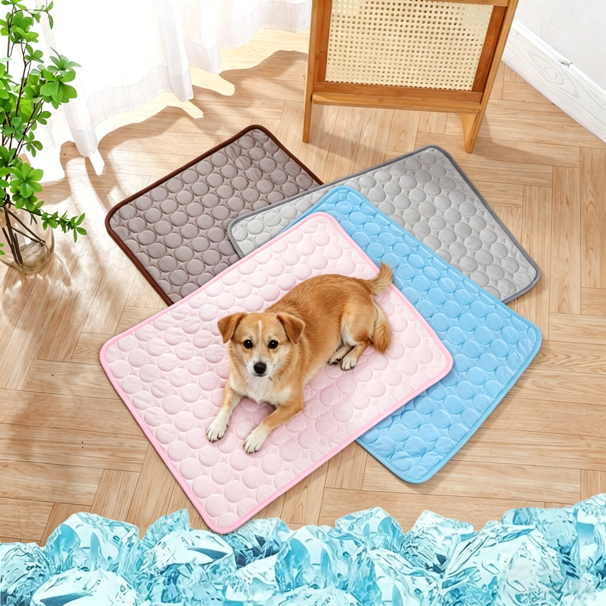 Summer Ice Silk Pet Cooling Ma - Dog Cooling Mat avis et prix