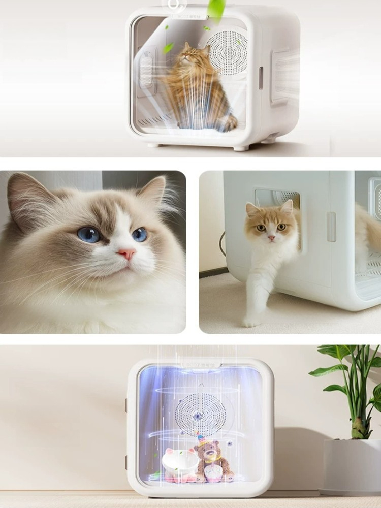 Pet Drying Box Cat Smart Dryer - Pet Supplies For Less avis et prix